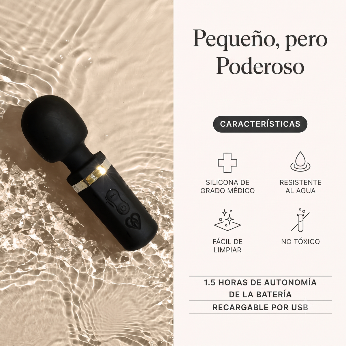 Vibrator Sex Toy GO MINI Massage Wand